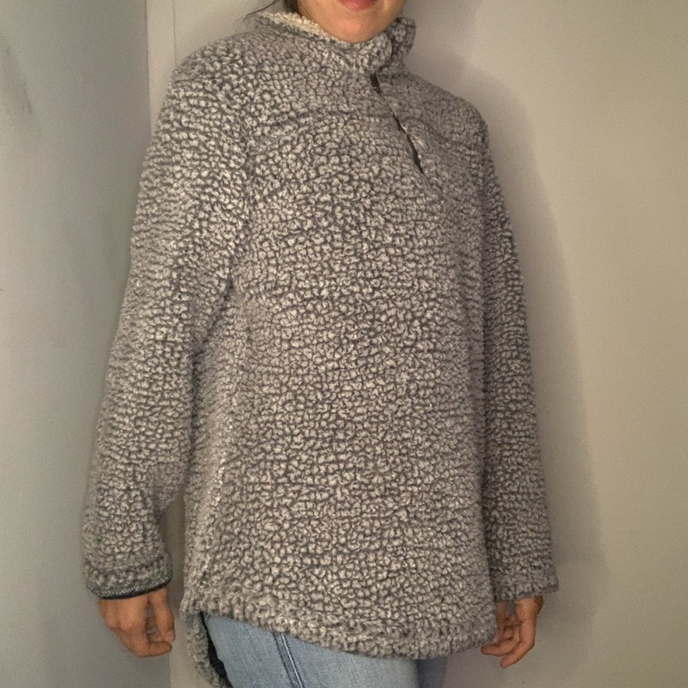 Fuzzy Half Zip - image 3